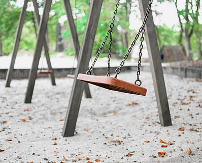 empty swing